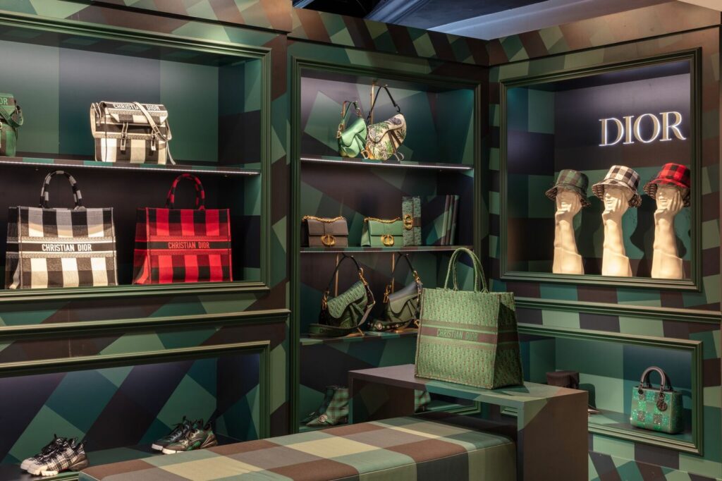 The Fabulous World of Dior transforms Harrods for the Holiday season   Retail Focus  Retail Design