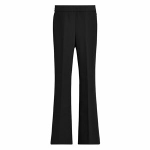 Braid Cropped Flared Trousers