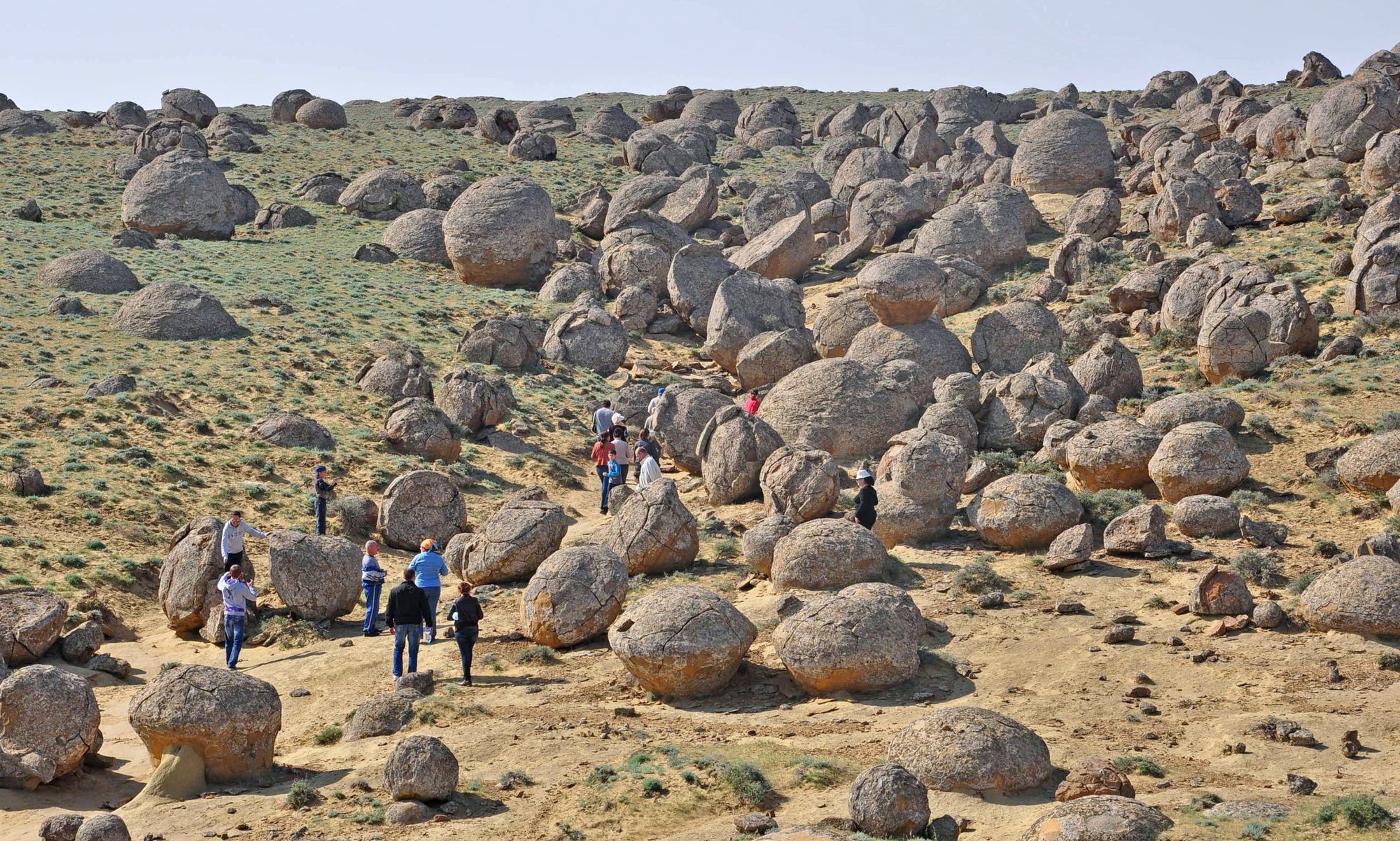 Valley of Balls in Kazakhstan