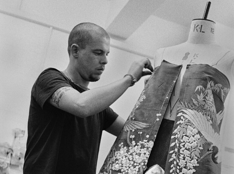 Alexander McQueen Gifts Unused Fabrics to Students | MILLE