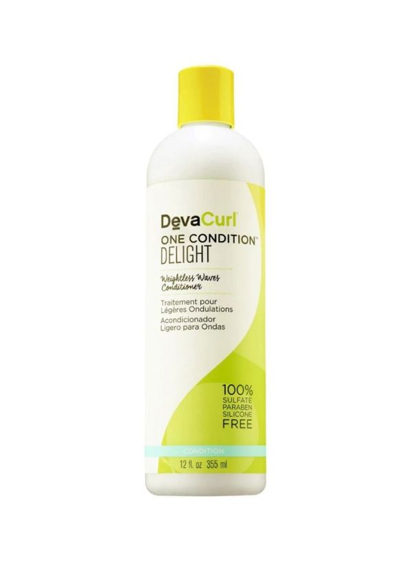 curly hair routine DeVa Curl One Condition Delight