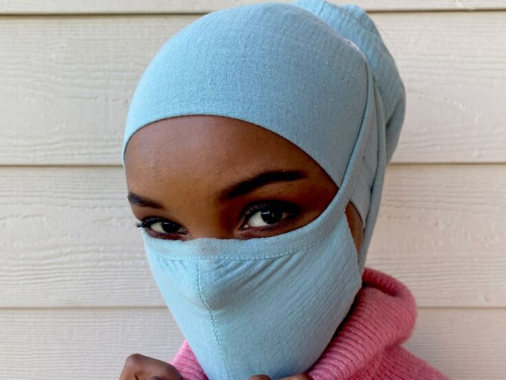 Halima Aden masks