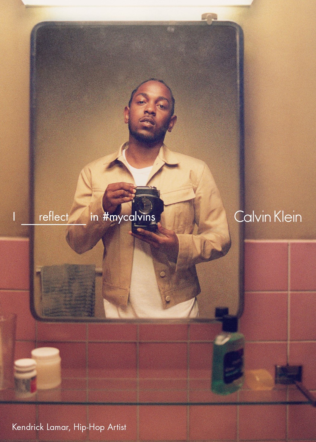 Kendrick Lamar, Calvin Klein Spring 2016 by Tyrone Lebon