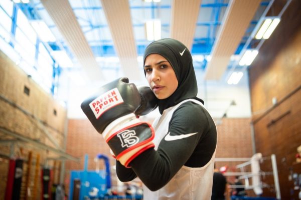 Hijab Girl Boxing